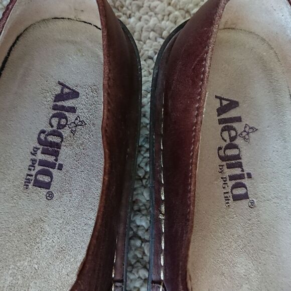 Alegria by PG Lite brown Paloma Platform Mary Jane size 38 - Picture 8 of 12